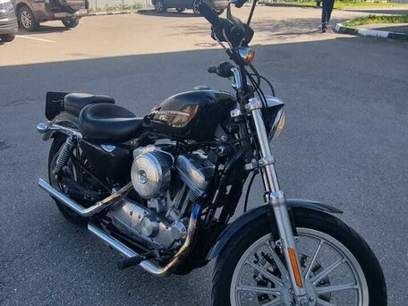 2004 Harley-Davidson Sportster 883, чёрный, 595000 рублей, вид 1