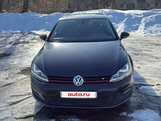 2013 Volkswagen Golf VII, чёрный, 920000 рублей, вид 5
