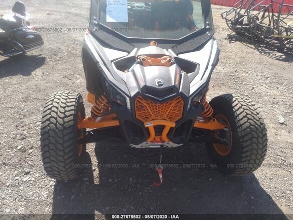 2020 BRP Can-Am Maverick X3, оранжевый - вид 7