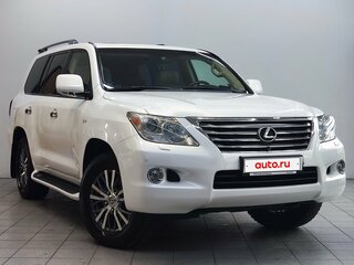 2009 Lexus LX 570 III, белый, 3200000 рублей, вид 3