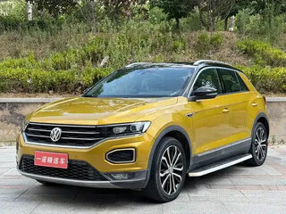 2018 Volkswagen T-Roc I (China Market), жёлтый, 1560002 рублей, вид 1