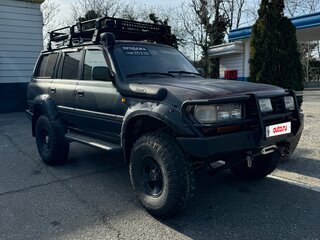 1997 Toyota Land Cruiser 80 Series Рестайлинг, зелёный, 1200000 рублей, вид 1