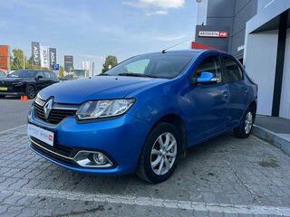 2014 Renault Logan II, синий, 415380 рублей, вид 3