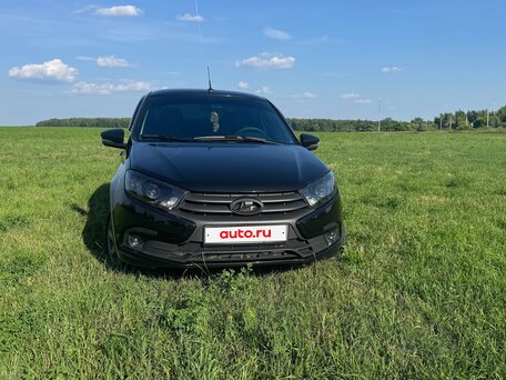 2024 Lada (ВАЗ) Granta I Рестайлинг, чёрный, 900000 рублей, вид 2