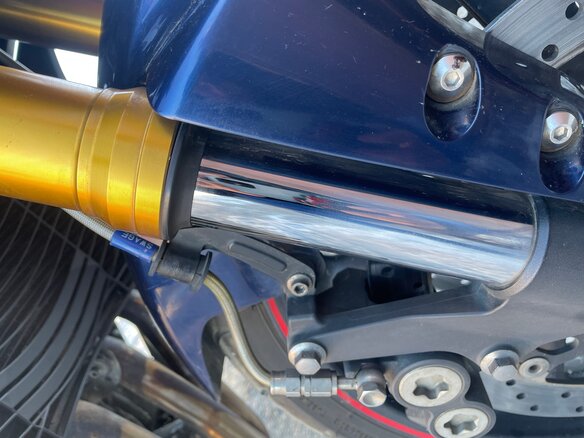 2007 Yamaha FZ1, синий, 550000 рублей - вид 8