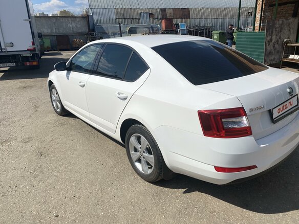 2013 Skoda Octavia III (A7), белый - вид 2