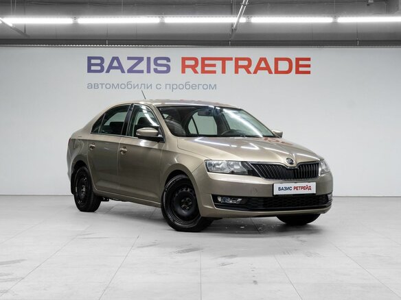 2018 Skoda Rapid I Рестайлинг, бежевый - вид 2