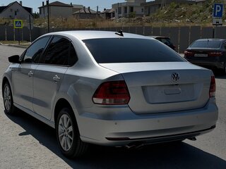 2019 Volkswagen Polo V Рестайлинг, серебристый, 1390000 рублей, вид 5