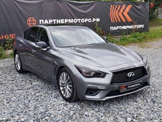 2018 Infiniti Q50 I Рестайлинг, серый, 2499000 рублей, вид 3