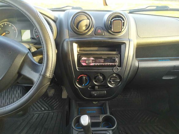 2013 Lada (ВАЗ) Granta I, чёрный - вид 5