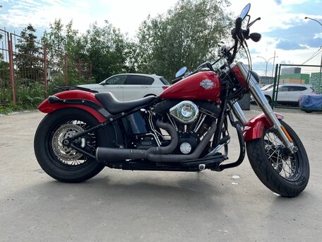 2012 Harley-Davidson Softail Slim, красный, 800000 рублей, вид 5