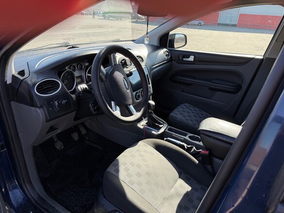 2008 Ford Focus II Рестайлинг, синий, 395000 рублей - вид 4