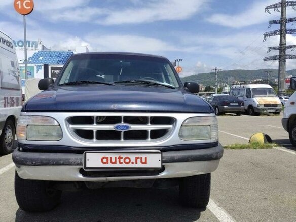 1996 Ford Explorer II, синий - вид 1