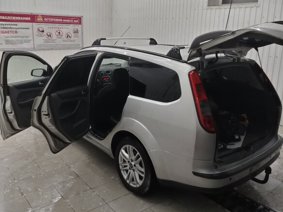 2007 Ford Focus II, серебристый, 340000 рублей - вид 6