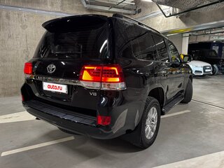 2018 Toyota Land Cruiser 200 Series Рестайлинг 2, чёрный, 6350000 рублей, вид 4