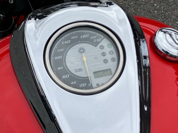 2012 Yamaha XVS950, красный, 499000 рублей - вид 4