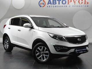 2015 Kia Sportage III Рестайлинг, белый, 1238000 рублей, вид 1