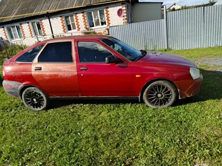 2009 Lada (ВАЗ) Priora I, красный, 80000 рублей, вид 3