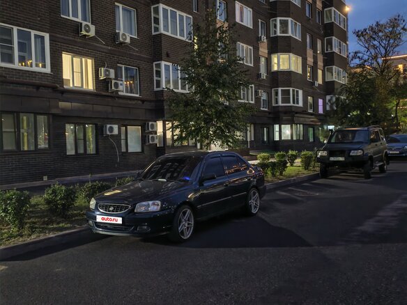 2008 Hyundai Accent ТагАЗ II, синий, 520000 рублей - вид 35