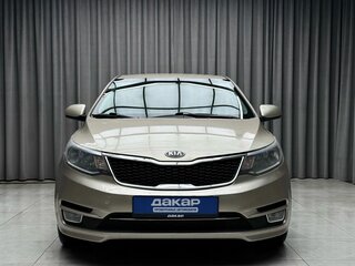 2015 Kia Rio III Рестайлинг, бежевый, 829000 рублей, вид 2