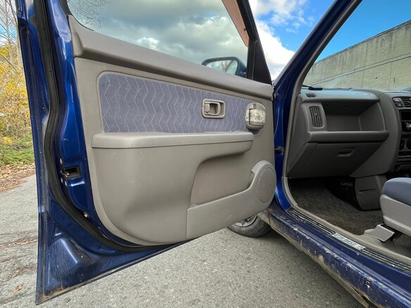 2001 Nissan Cube I Рестайлинг (Z10), синий, 90000 рублей - вид 14