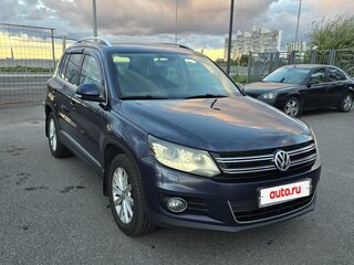 2013 Volkswagen Tiguan I Рестайлинг, синий, 1100000 рублей, вид 2