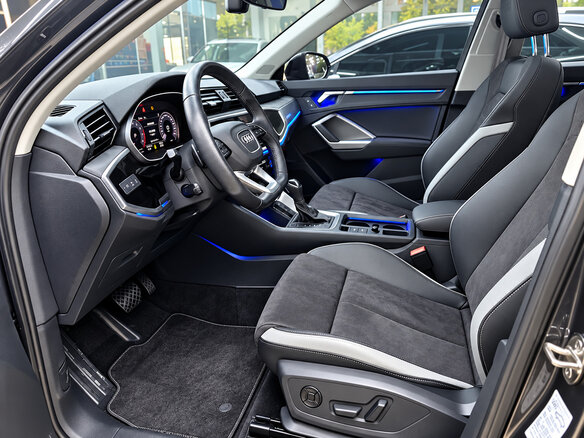 2023 Audi Q3 35 TFSI II (F3), серый, 2500000 рублей - вид 6