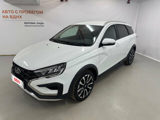 2024 Lada (ВАЗ) Vesta SW Cross I Рестайлинг (NG), белый, 1383000 рублей, вид 4