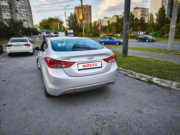 2012 Hyundai Elantra V (MD), серебристый - вид 7