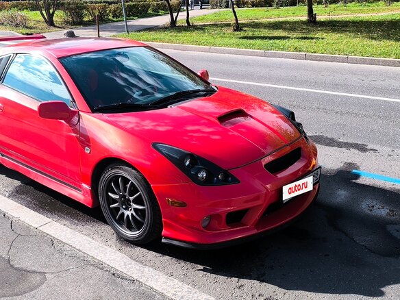 2000 Toyota Celica VII (T230), красный, 850000 рублей - вид 1