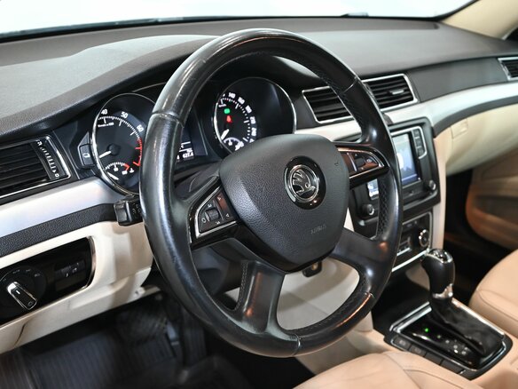 2014 Skoda Superb II Рестайлинг, фиолетовый, 920000 рублей - вид 13