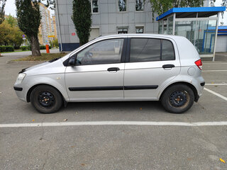 2004 Hyundai Getz I, серебристый, 280000 рублей, вид 4