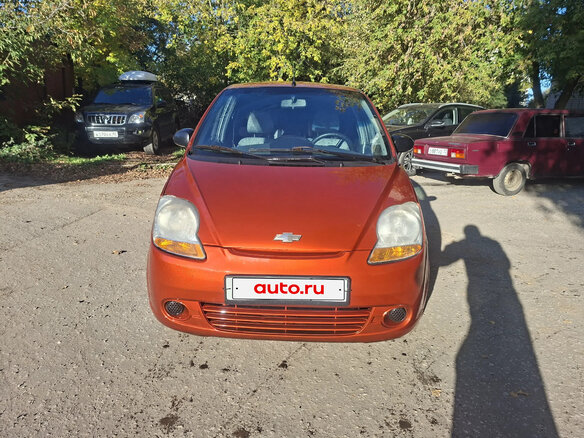 2008 Chevrolet Spark II, оранжевый