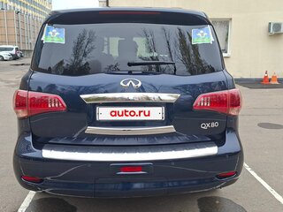 2017 Infiniti QX80 I Рестайлинг, синий, 3200000 рублей, вид 3