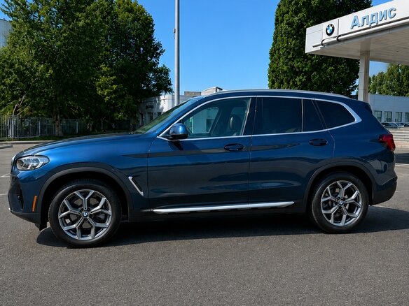 2023 BMW X3 30i III (G01) Рестайлинг, синий, 3886000 рублей - вид 7