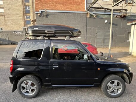 2009 Mitsubishi Pajero Mini II, чёрный, 850000 рублей, вид 2