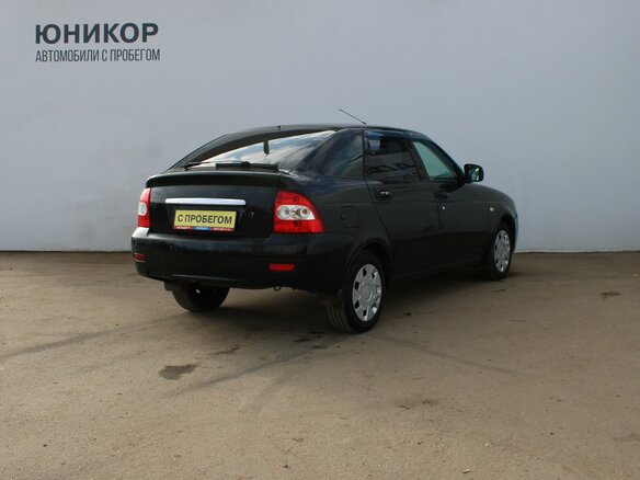 2012 Lada (ВАЗ) Priora I, чёрный, 259000 рублей - вид 5