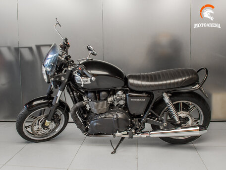 2013 Triumph Bonneville, чёрный, 531223 рублей, вид 4