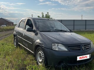 2007 Renault Logan I, серый, 150000 рублей, вид 4
