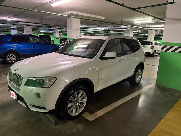 2013 BMW X3 28i xDrive II (F25), белый