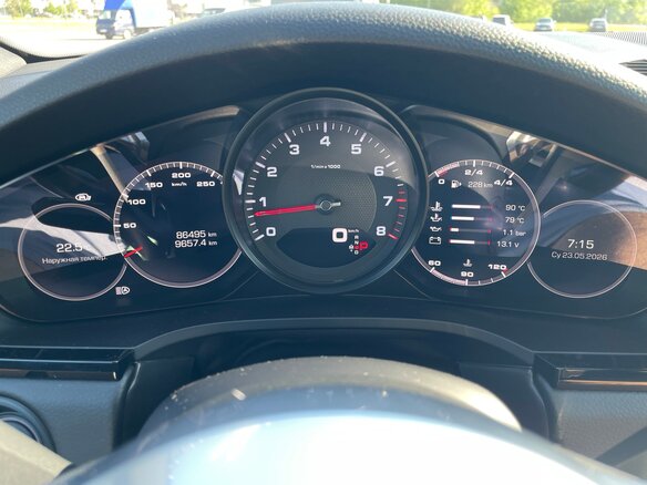 2021 Porsche Cayenne III, чёрный, 6150000 рублей - вид 5