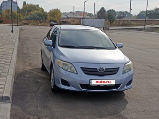 2008 Toyota Corolla X (E140, E150), голубой, 760000 рублей, вид 2