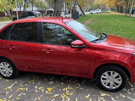 2019 Lada (ВАЗ) Granta I Рестайлинг, красный, 595000 рублей, вид 5