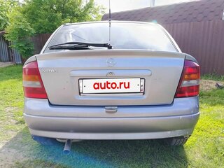 2002 Opel Astra G, серебристый, 205000 рублей, вид 5