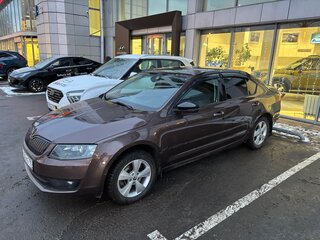 2016 Skoda Octavia III (A7), коричневый, 1399999 рублей, вид 2