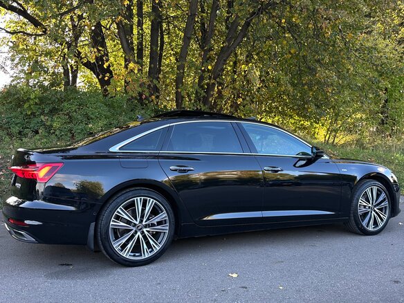 2023 Audi A6 45 TFSI Long V (C8) Рестайлинг, чёрный, 5950000 рублей - вид 1