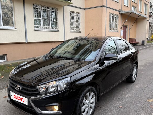 2020 Lada (ВАЗ) Vesta I, чёрный - вид 9