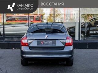2017 Skoda Rapid I Рестайлинг, серый, 1165240 рублей, вид 4