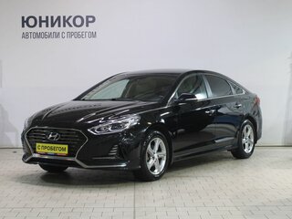 2019 Hyundai Sonata VII (LF) Рестайлинг, чёрный, 1749000 рублей, вид 1