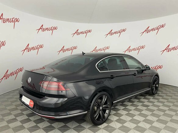 2018 Volkswagen Passat B8, чёрный - вид 4